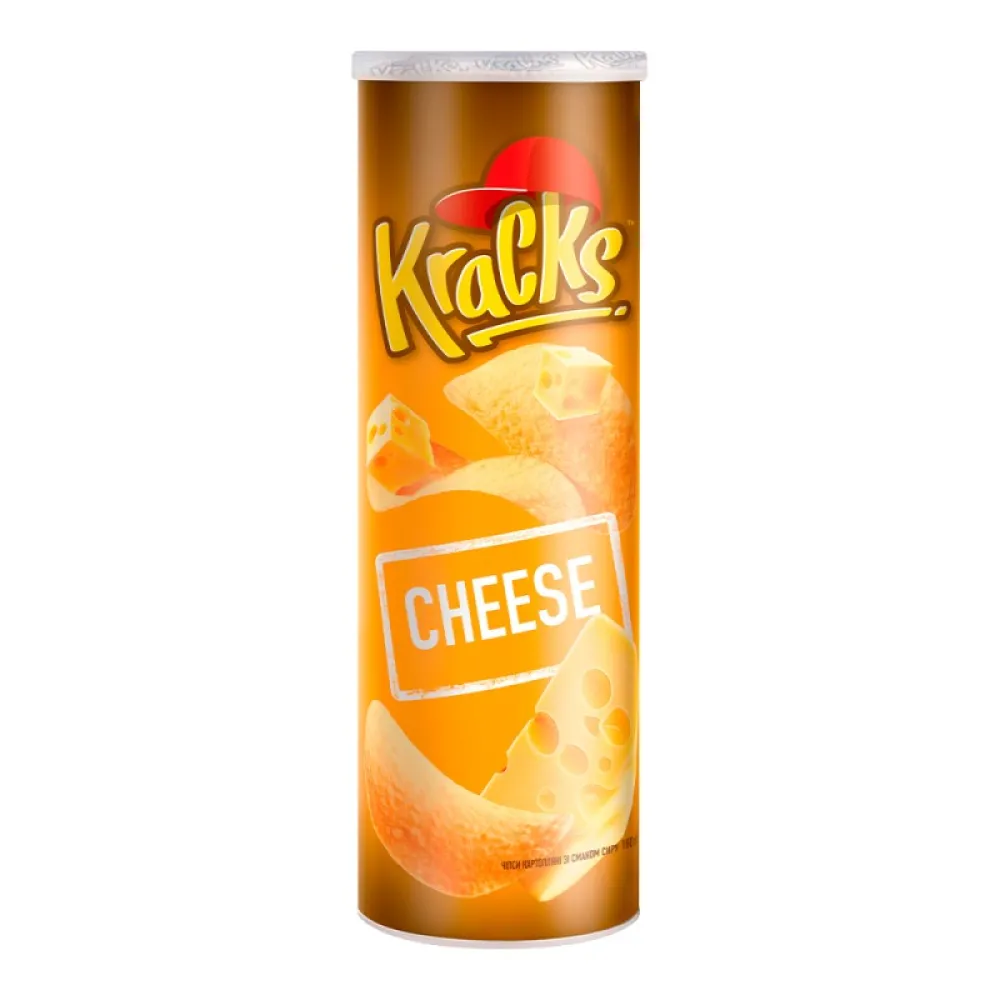 Чипси Kracks сир 160гр  арт. 04938 