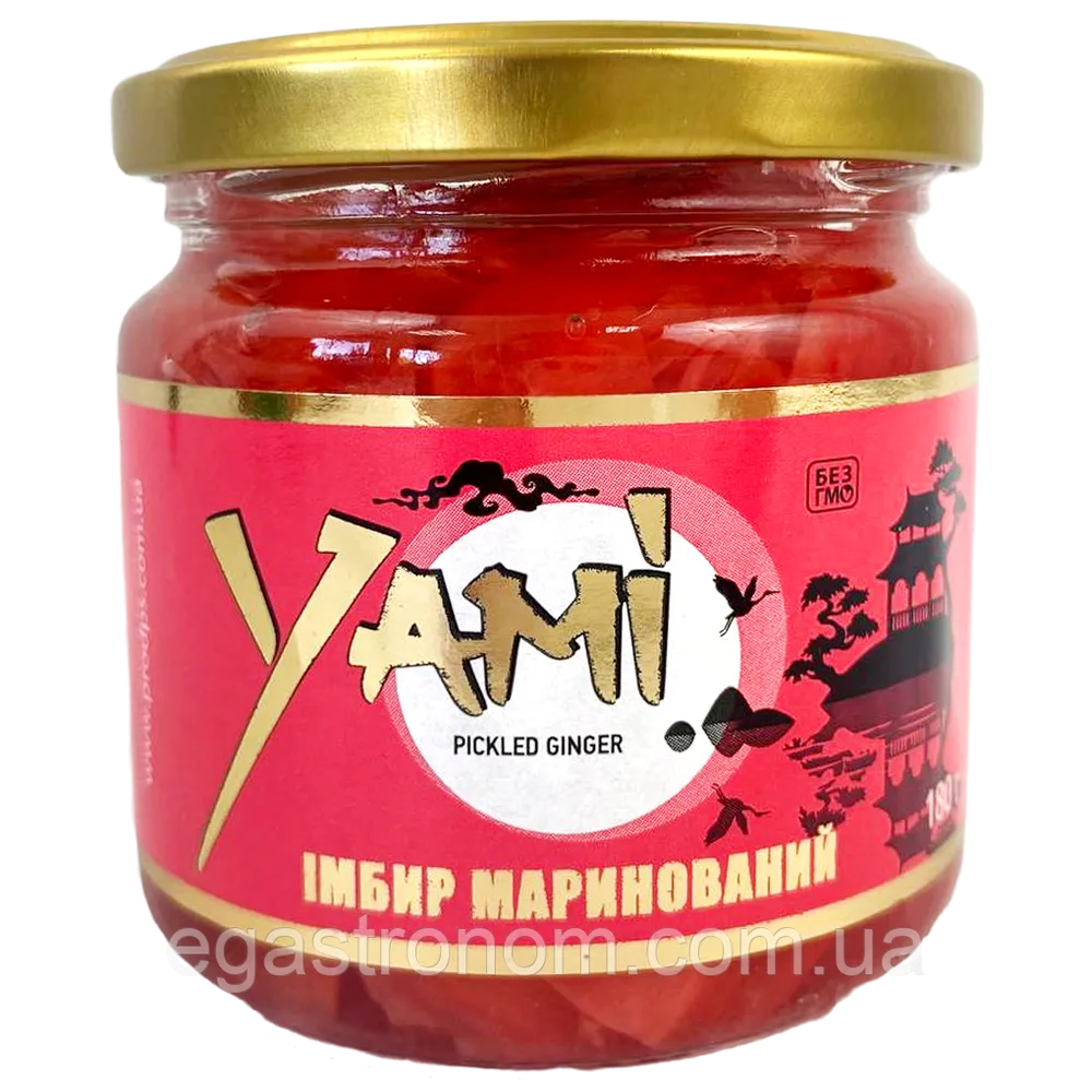 Приправа Імбир Yami Маринований 180гр  арт. 09246 