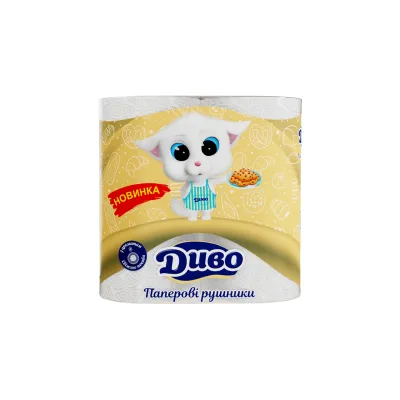 Рушник паперовий Диво 2хшар. з ароматом 2рул.  арт. 06863