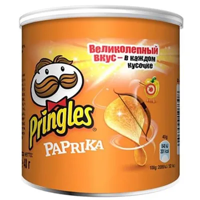 Чипси Pringles Paprika 40гр  арт. 00053