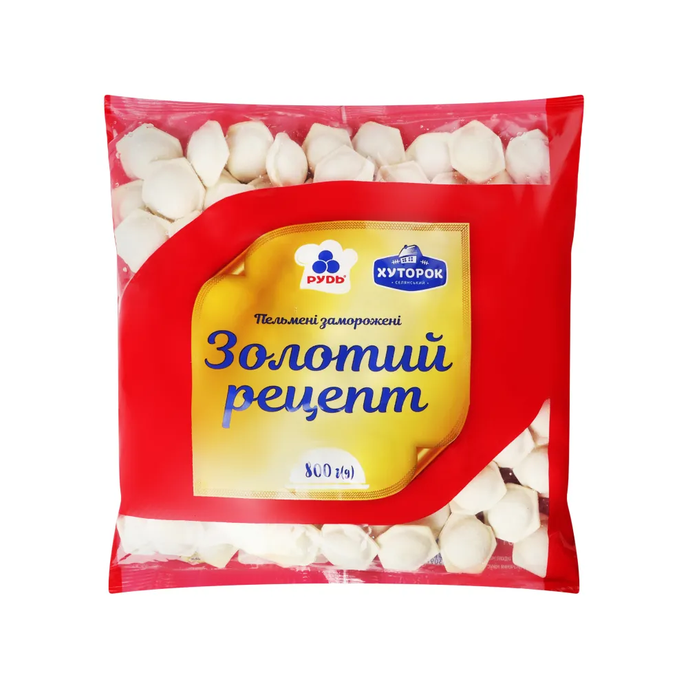 Пельмені Рудь Золотий рецепт 800гр  арт. 06201 