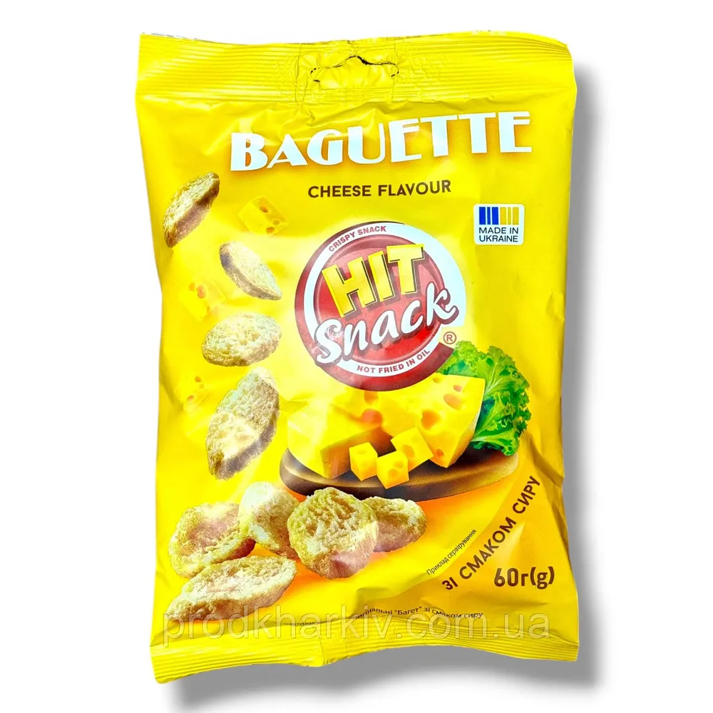 Сухарики Hit Snack Сир 60гр  арт. 09587 