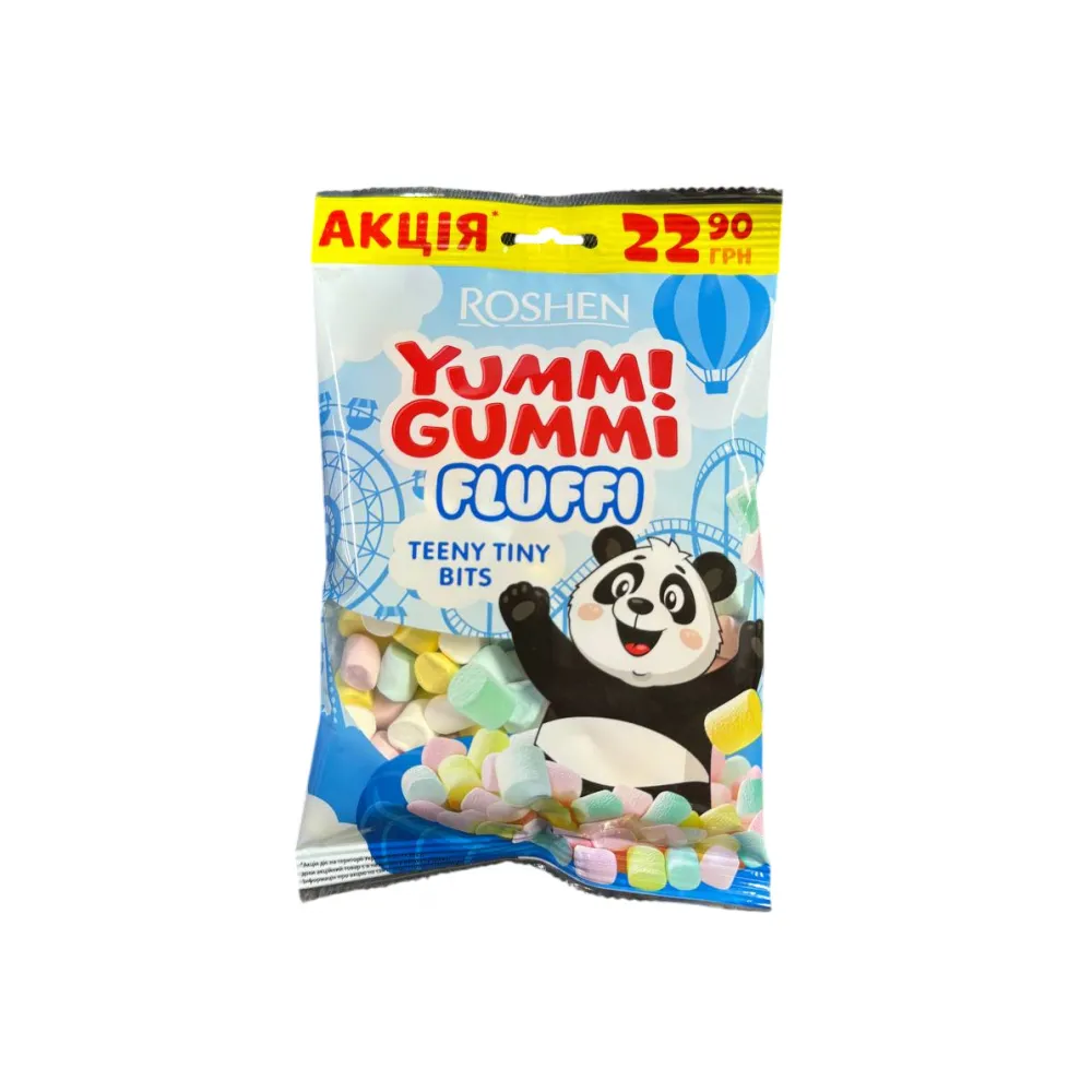 Маршмелоу Yummi Gummi Fluffi Teeny Tiny Bits 65гр  арт. 10588 