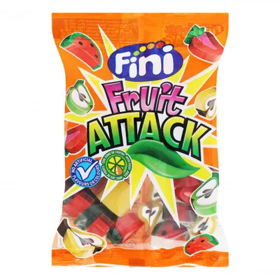 Желейна цукерка Fini Fruit AtTack 90гр  арт. 07601