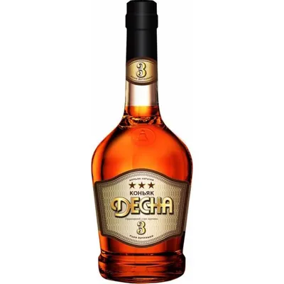 Напій спирт Десна 3* 0,5л  арт. 03816