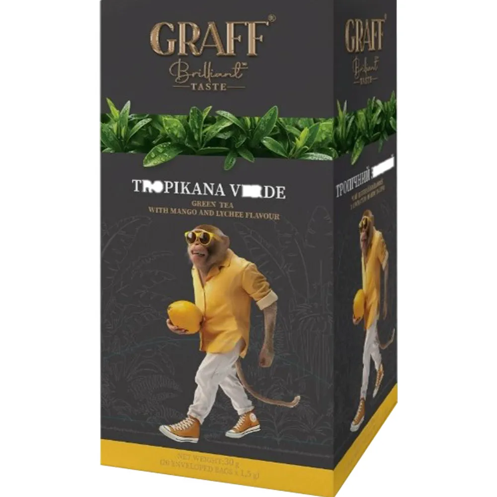 Чай Graff Тропічний 20пак  арт. 07867 