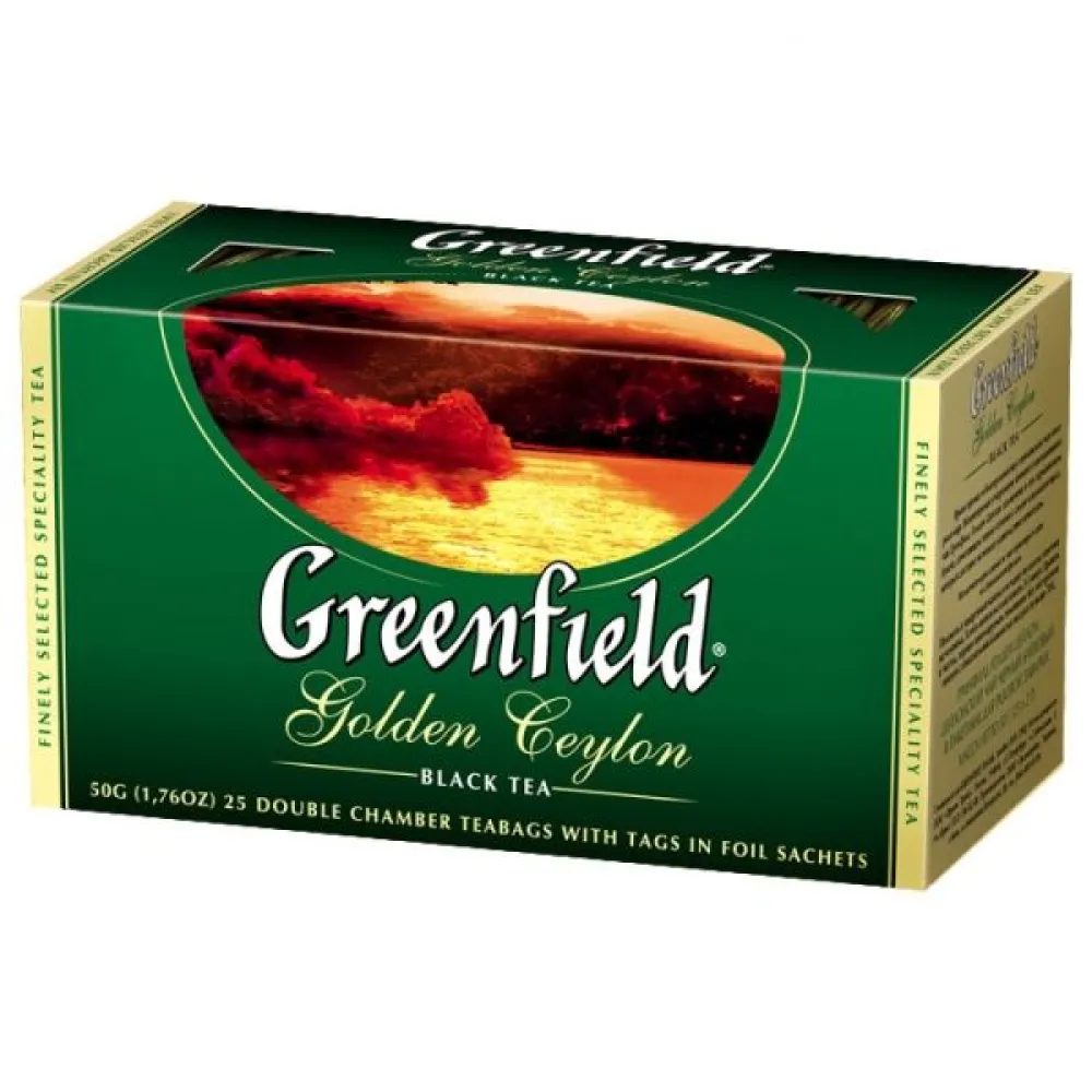 Чай Greenfield gold 25пак  арт. 01107 