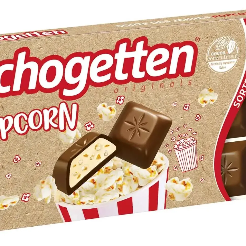 Шоколад Schogetten Попкорн 100гр  арт. 03259 