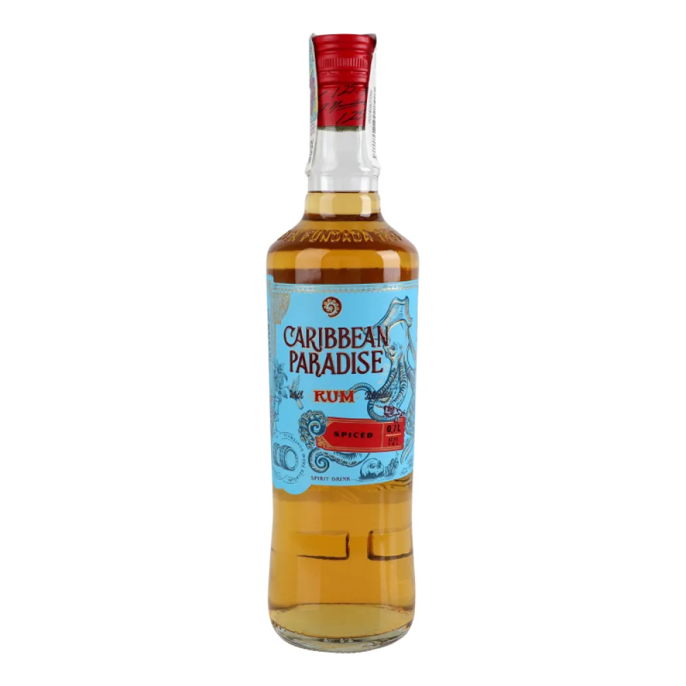 Напій на осн.рому Caribbean Paradise Spiced 0.7л  арт. 07841 