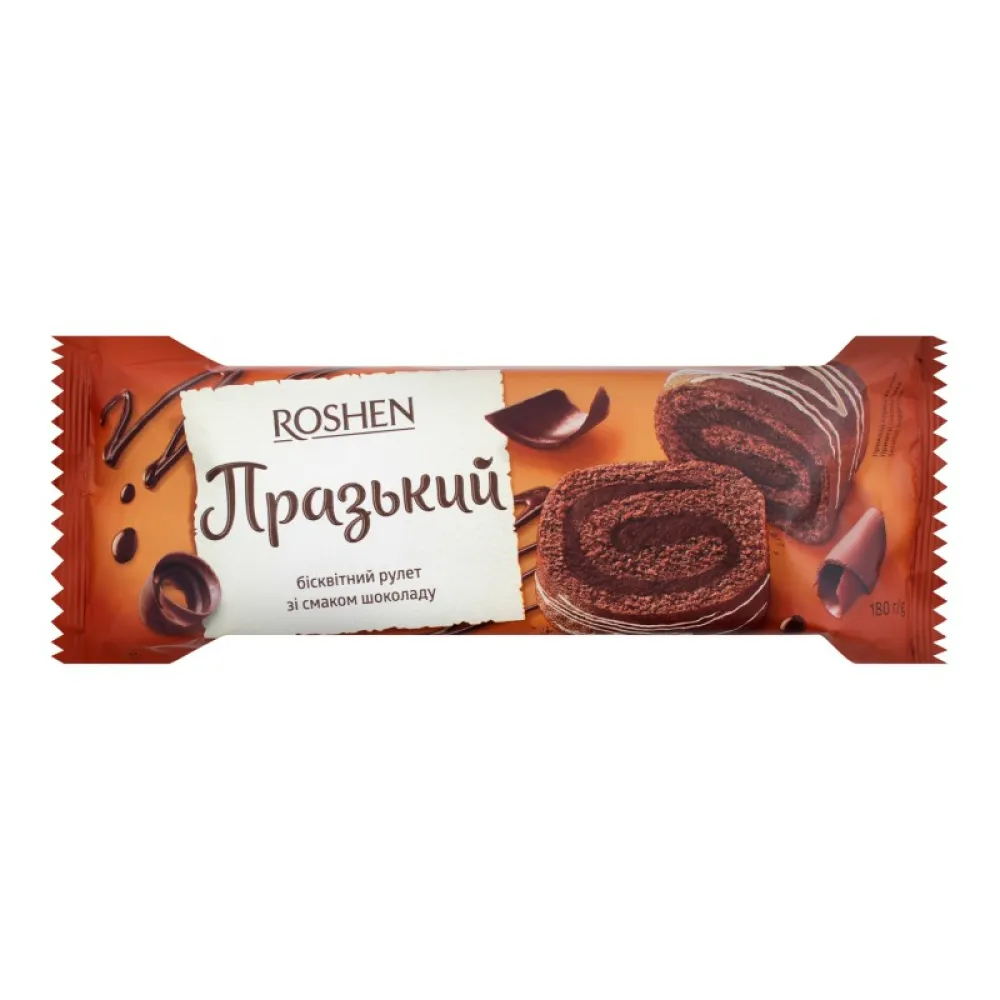 Рулет Roshen Празький 180гр  арт. 10380 