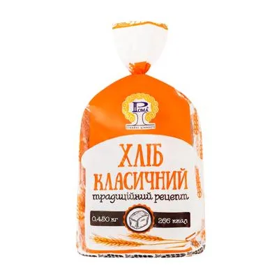 Хліб Рома Класичний 450гр  арт. 10207