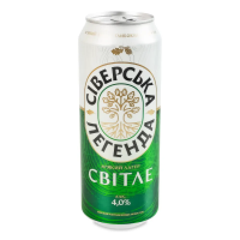 Пиво Сіверська Легенда з/б 0,5л  арт. 07007 