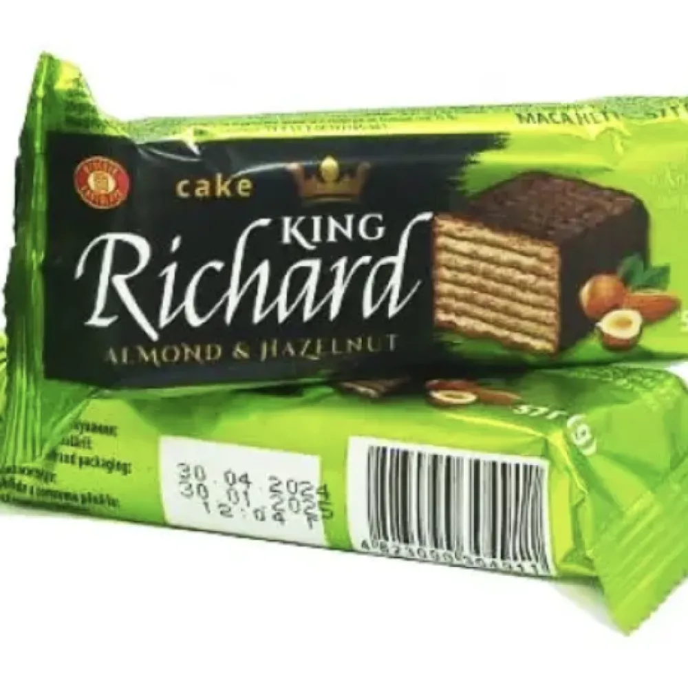 Торт ХБФ Ваф. King Richard миг-фунд. 57гр  арт. 06010 