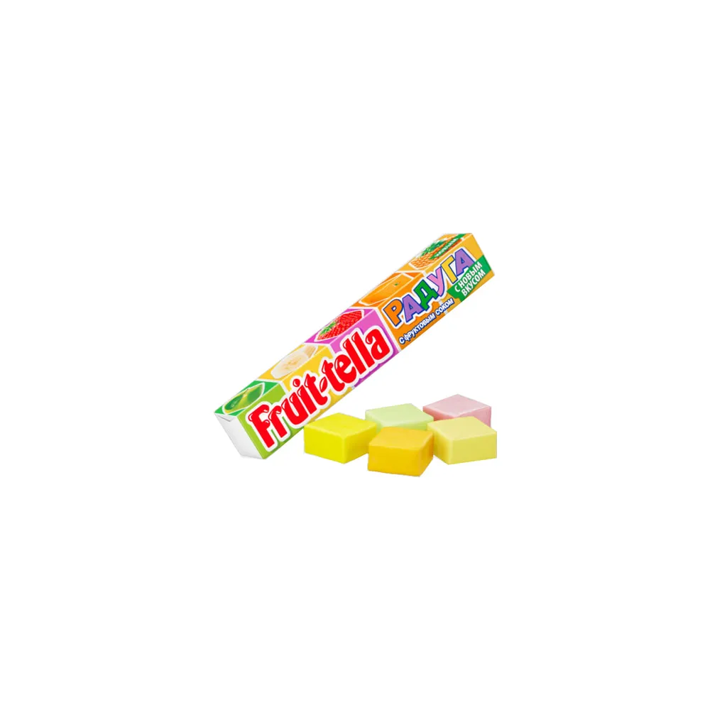 Цукерка Fruit-tella Rainbow 41гр  арт. 08145 