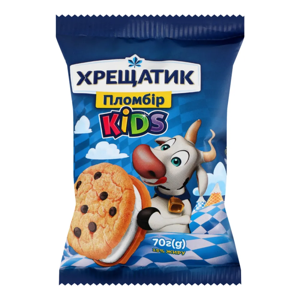 Морозиво Хрещатик Kids сендв.на печ. 70гр  арт. 05700 