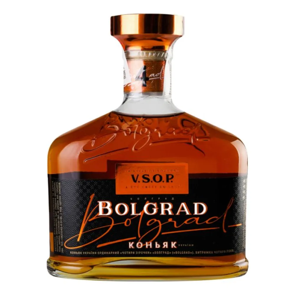 Коньяк Bolgrad 4* 0.5л  арт. 09568 