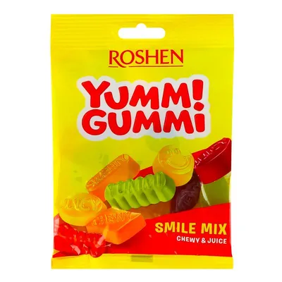 Желейна цукерка Yummi Gummi Smile 70гр  арт. 06822