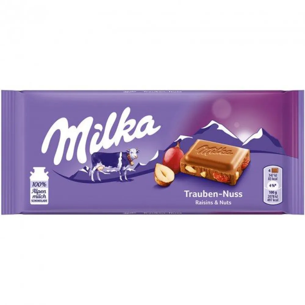 Шоколад Milka Родз.-гор. 92гр  арт. 07484 
