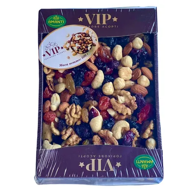 Суміш горіхів та сухофруктів Amanti з цукатами короб. 500гр  арт. 10944