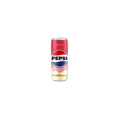 Напій газований Pepsi Полуниця-вершки з/б 0,33л  арт. 10816