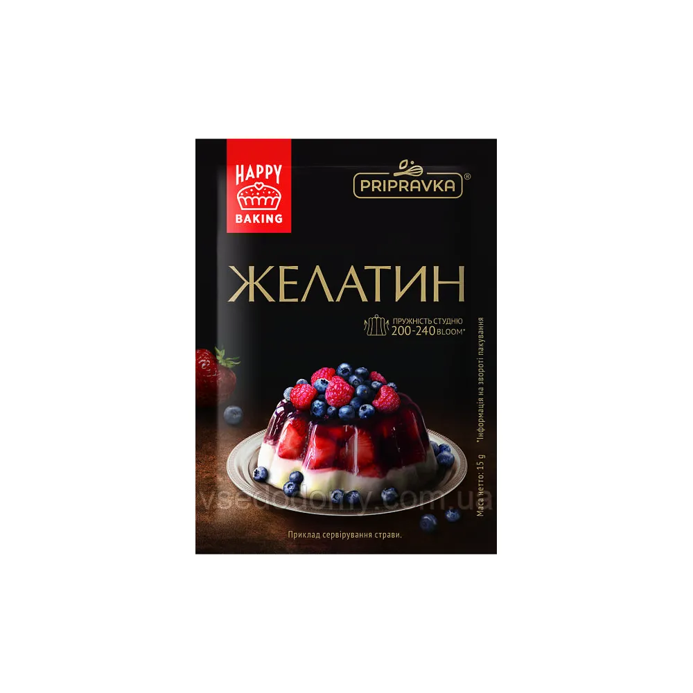 Приправа Желатин Pripravka 15гр  арт. 01680 