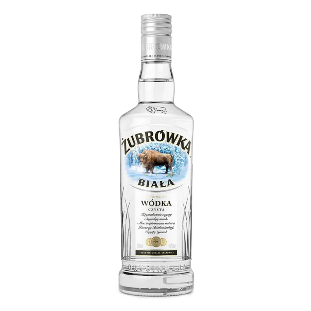 Горілка Zubrowka Biala 0,5л  арт. 00167 