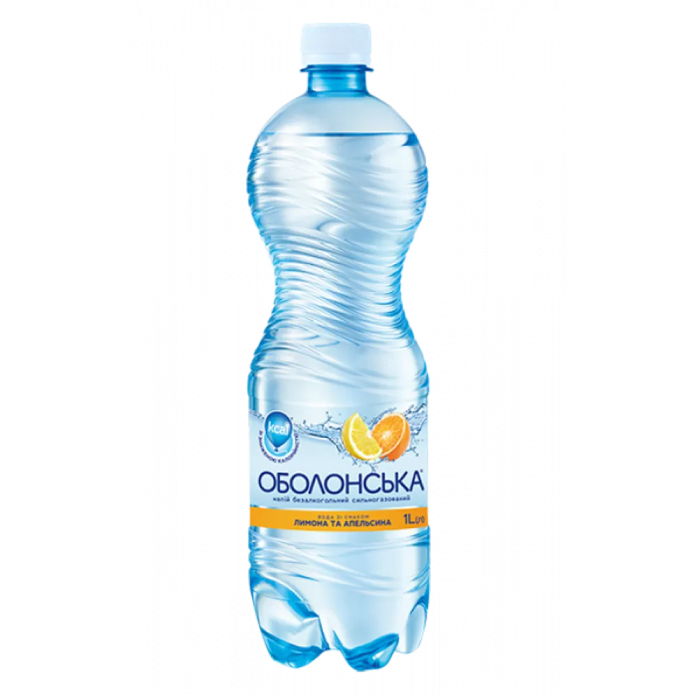 Вода Оболонь Лимон сильногаз. 2л  арт. 01398 