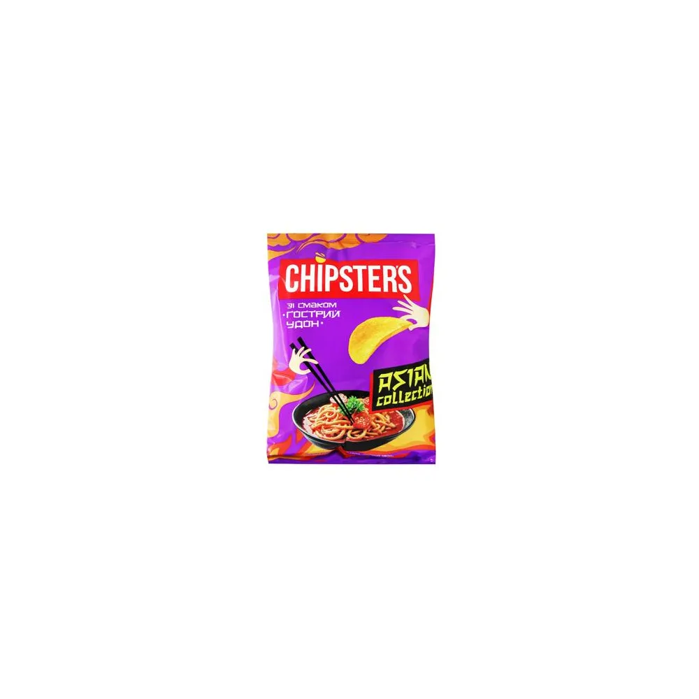 Чипси Chipster's Гострий удон 100гр  арт. 09265 