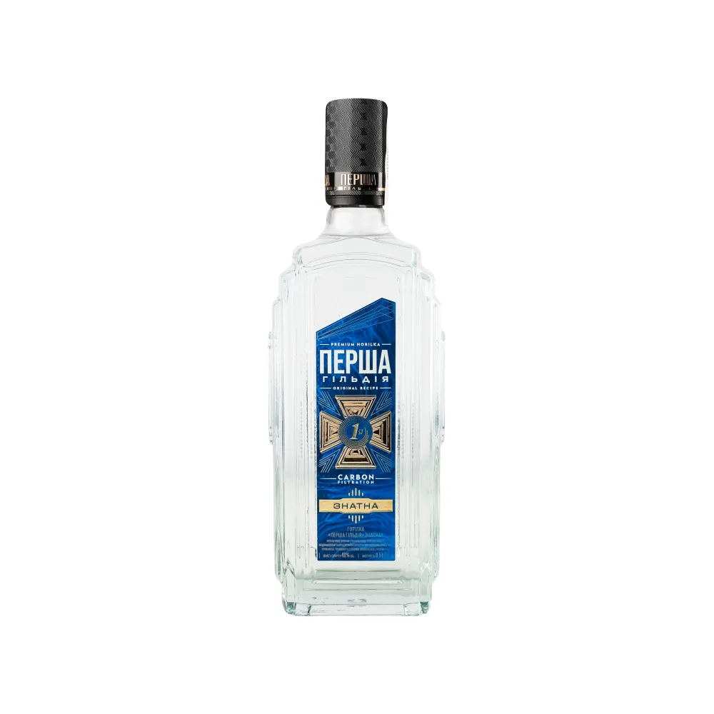 Горілка Перша Гільдія Знатна 0,5л  арт. 09720 