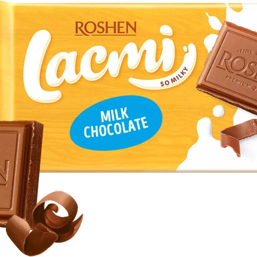 Шоколад Lacmi Молочний 90гр  арт. 08083 