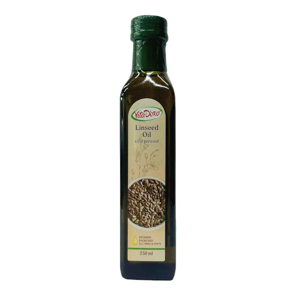 Олія льону VitaD'oro 250мл  арт. 03093 