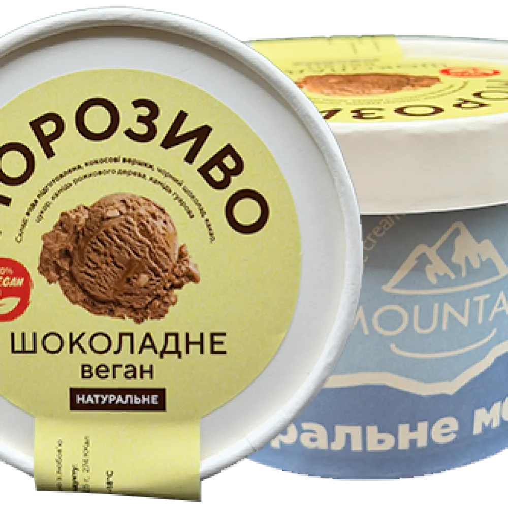 Морозиво Mountain Веган шоколадне 300мл  арт. 10912 