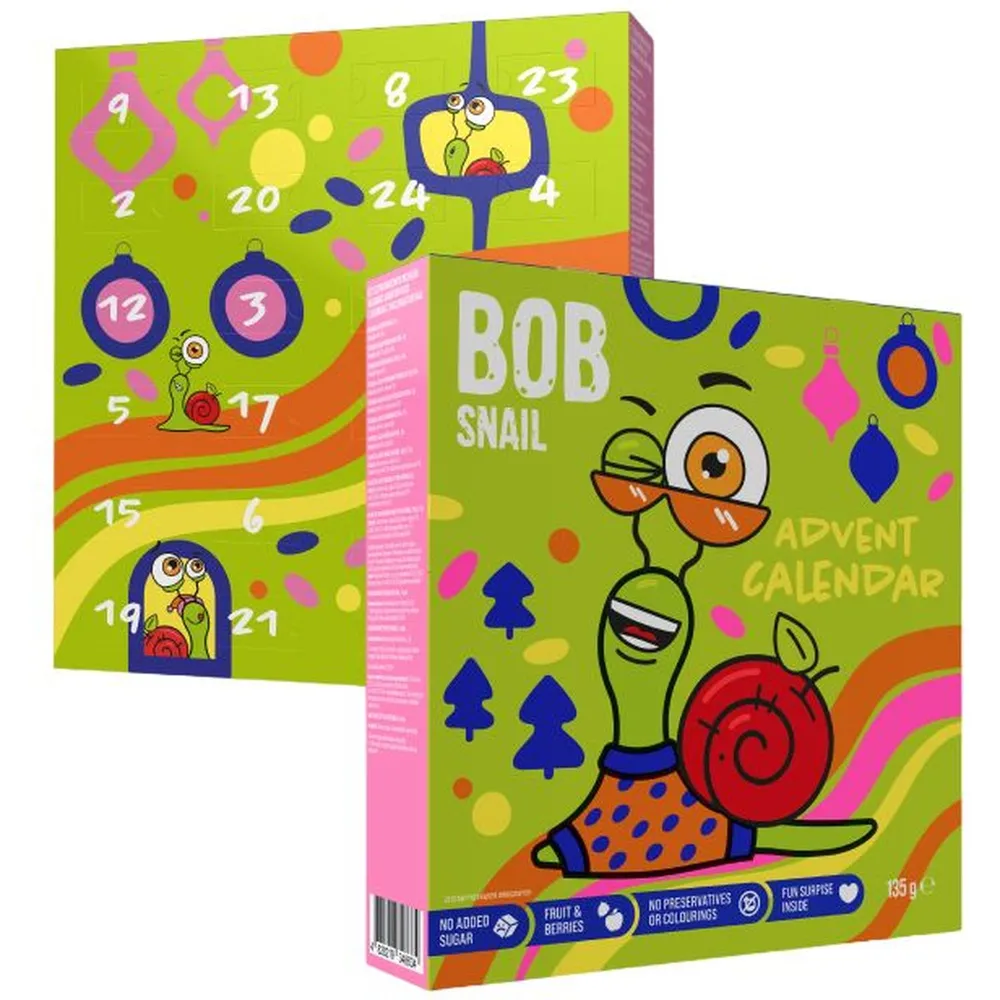 Адвент календар Диско Bob Snail З іграшкою 97гр  арт. 07786 