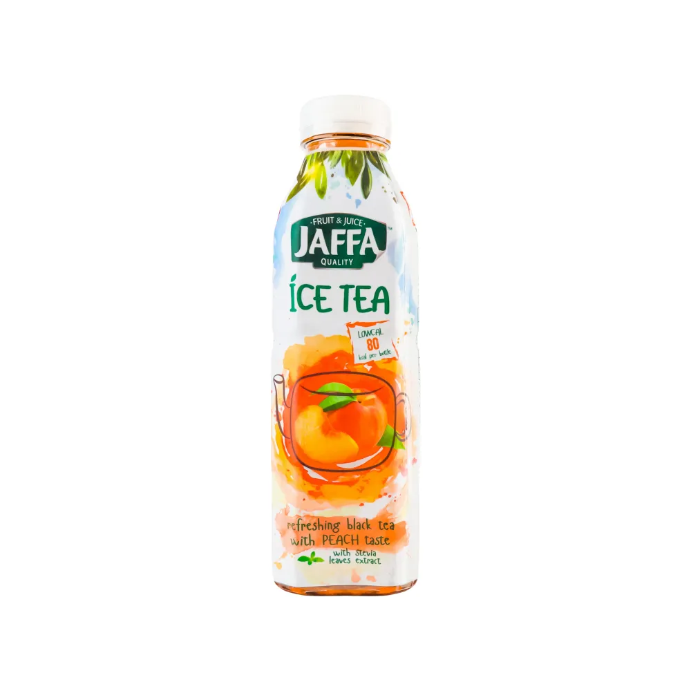 Холодний чай Jaffa чорний персик з екс.стевії 0.5л  арт. 06459 