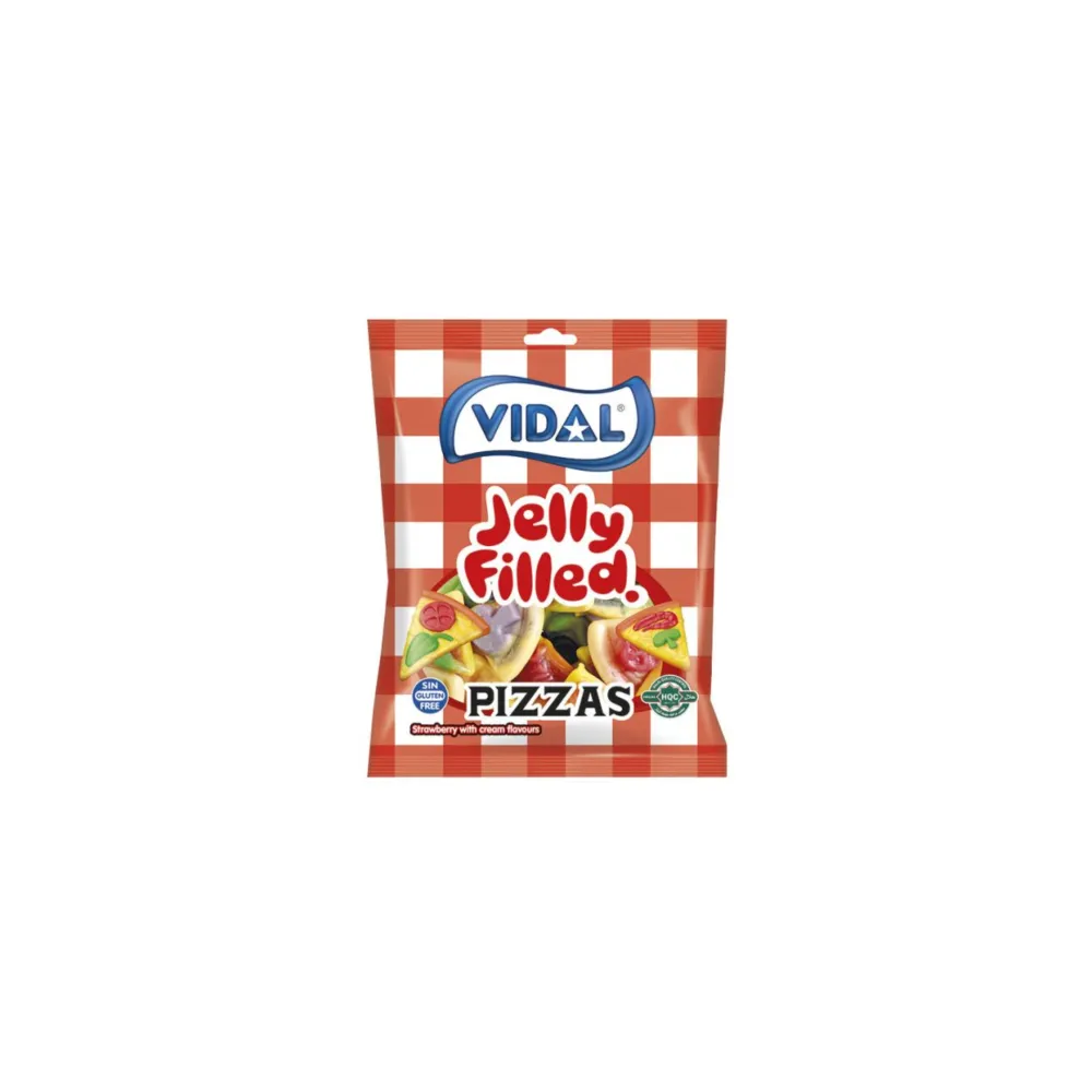 Желейна цукерка Vidal Pizza 100гр  арт. 07269 