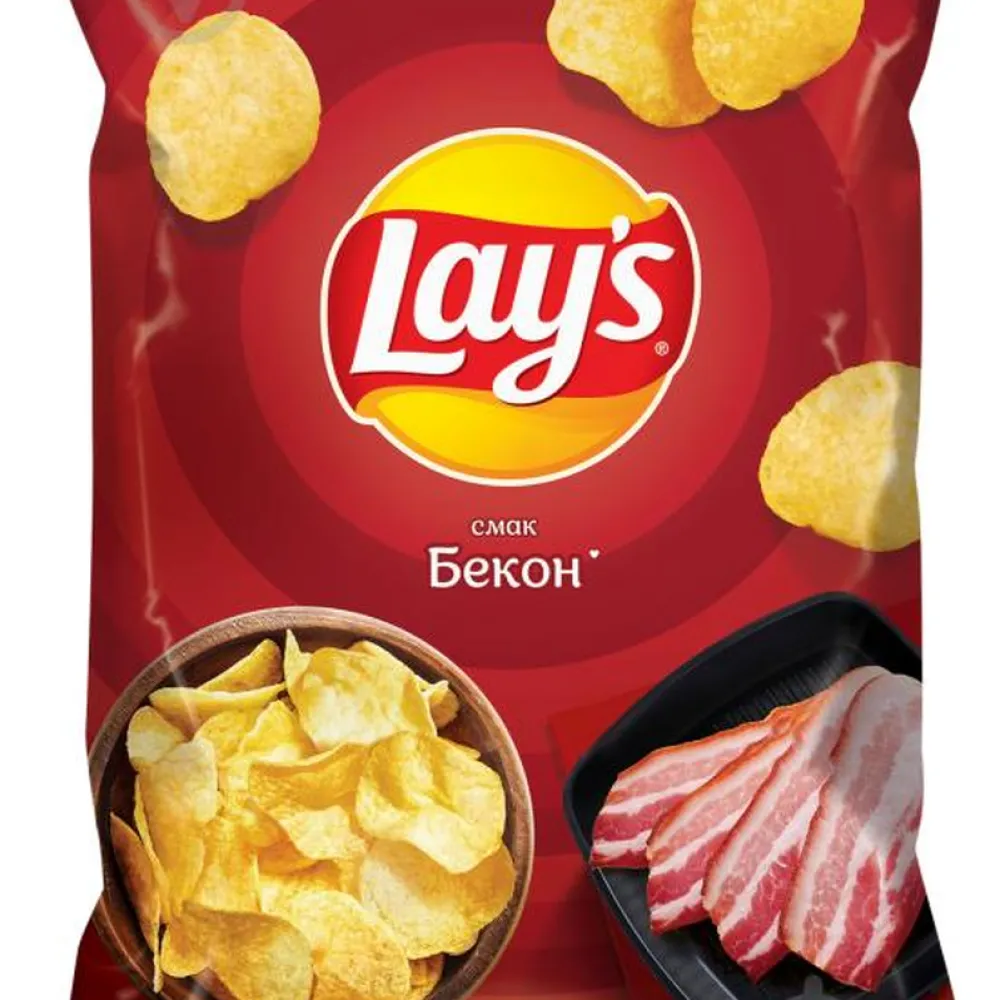 Чипси Lay's бекон 120гр  арт. 05178 