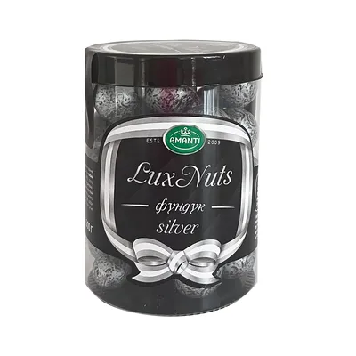 Драже Luxnuts Silver фундук в глаз. 200гр  арт. 05876