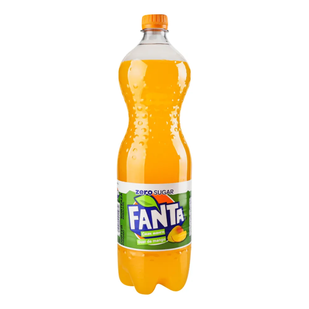 Напій газований Fanta манго 1.25л  арт. 07371 
