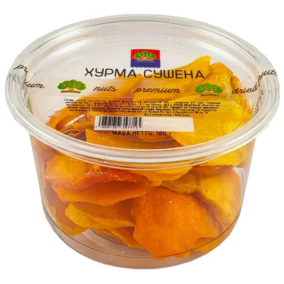 Хурма сушена 1111 150гр  арт. 08610