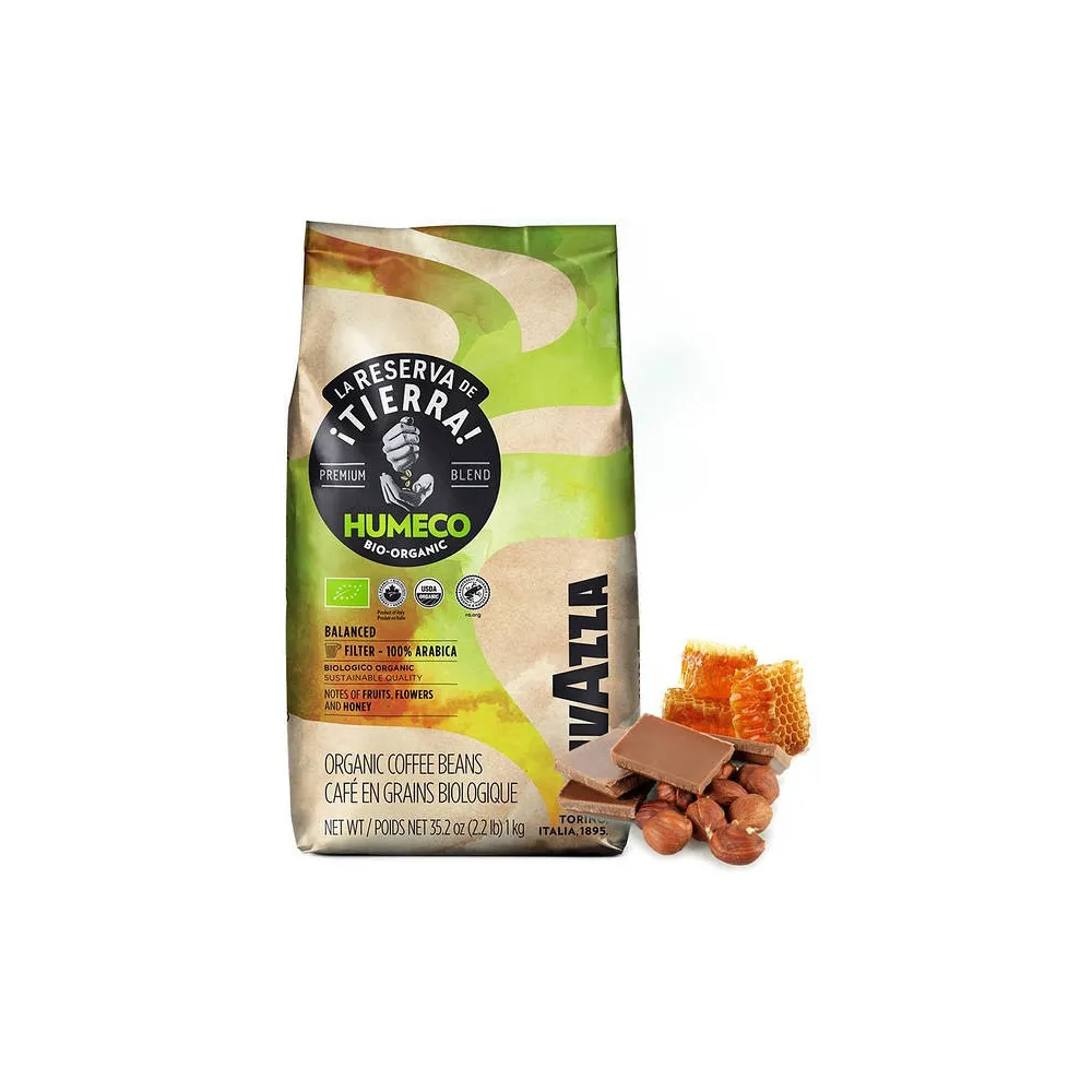 Кава зерно Lavazza Tierra Humeco 1кг  арт. 01532 
