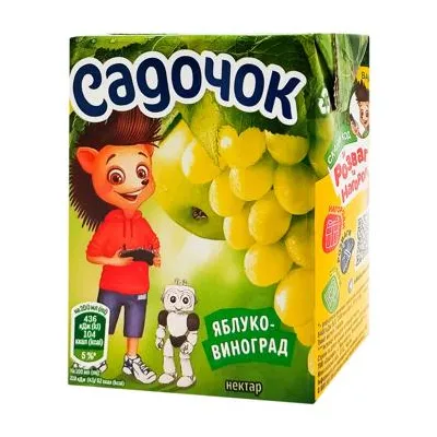 Сік Садочок Ябл-вин 0,2л  арт. 10308