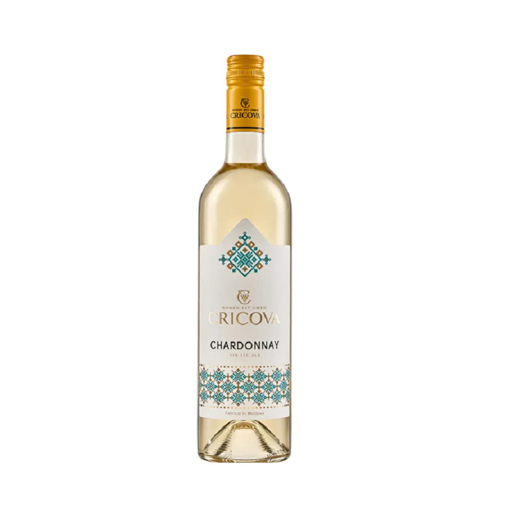 Вино Shardonnay Moldova Сухе\біле 0.75л  арт. 01706 