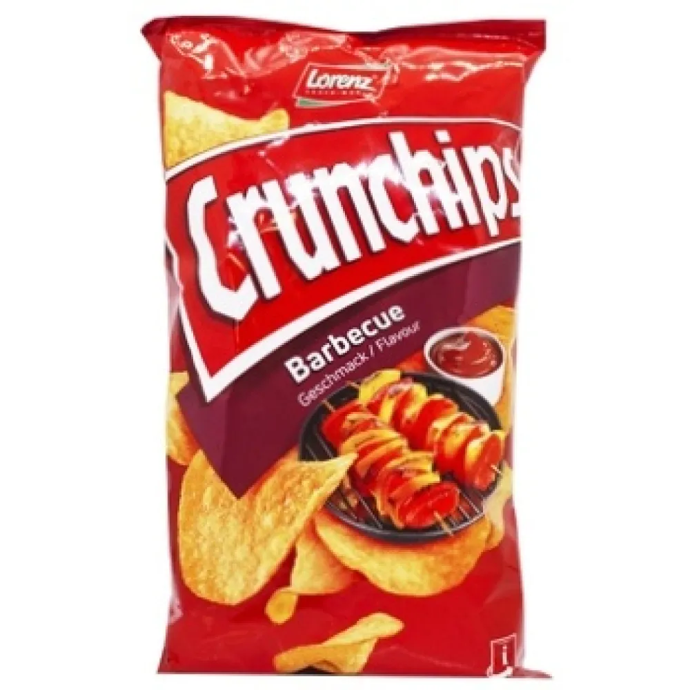 Чипси Lorenz карт.Crunchips X-cut Barbecue 75гр  арт. 10928 