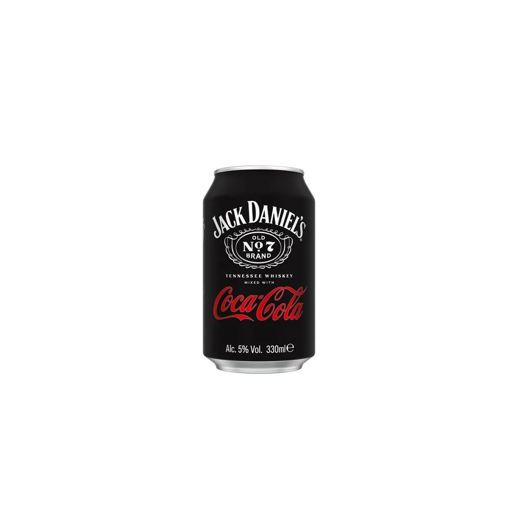 Напій слабоалкогольний Jack Daniel's та Coca-cola 0.33л  арт. 07363 