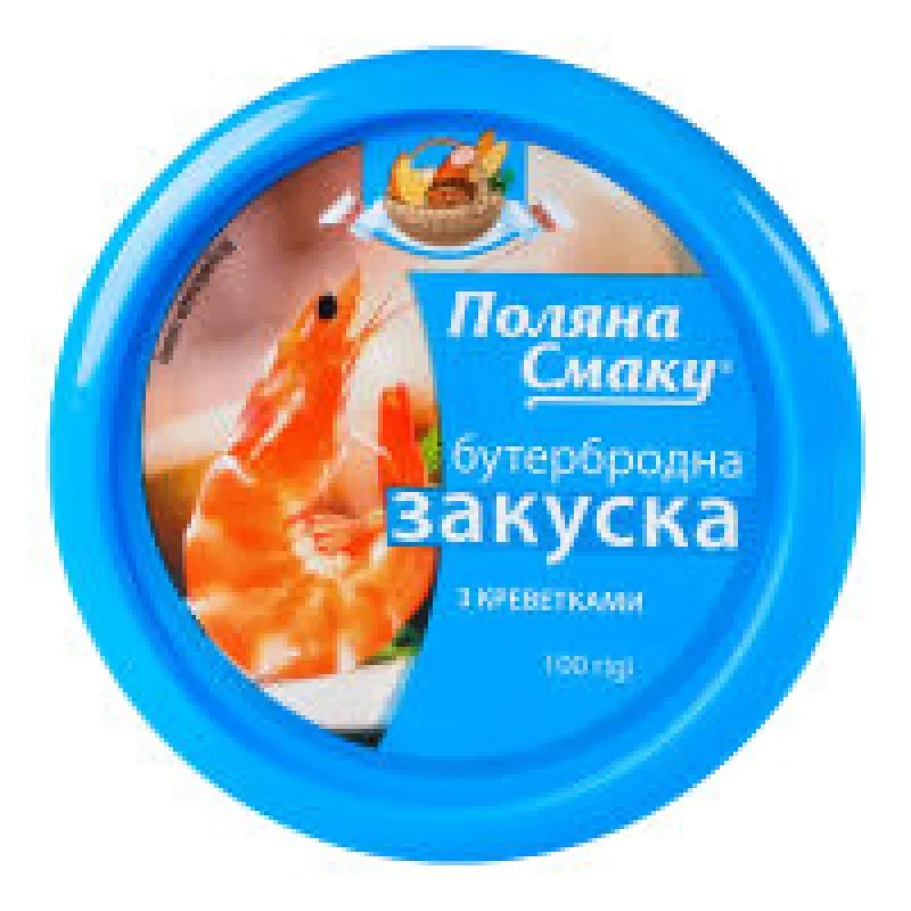 Закуска Поляна смаку Креветка 100гр  арт. 10681  - фото 1