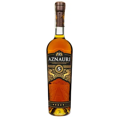 Коньяк Aznauri 5* 0.5л  арт. 00166
