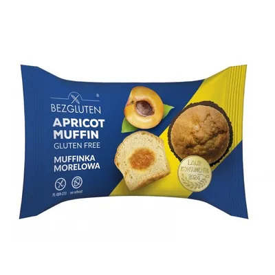 Мафін Bezgluten Абрикос 60гр  арт. 08874
