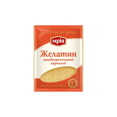Приправа Желатин Мрія 25гр  арт. 06184