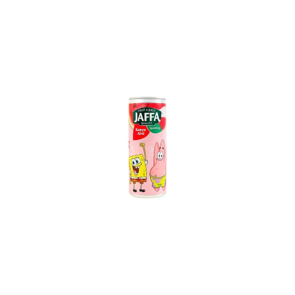 Напій газований Jaffa Sparkling Can кавун-лічі 0,25л  арт. 10882 