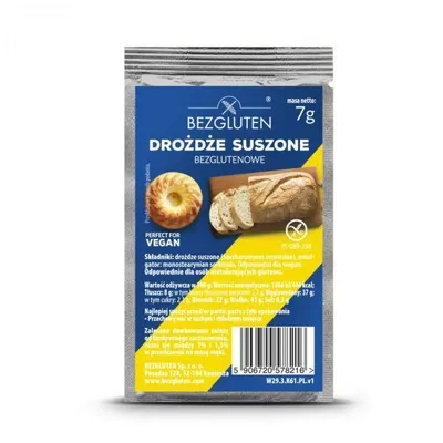 Дріжджі Bezgluten 7гр  арт. 08487